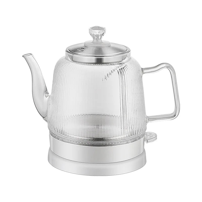 1.2L MINI Electric Kettle Glass Quick Heating Hot Water Boiling Teapot Blue Light Heater Pot Boiler Auto-Power Off Cooker Cup EU Techelectronicx