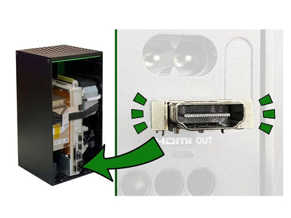 1-10pcs XSS XSX HDMI Port Connector Socket for Xbox Series X / Xbox Series S Replacement HDMI-Compatible Port Socket Connector Techelectronicx