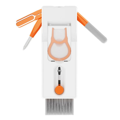 11-in-1 Computer Cleaning Kit Bluetooth Earphone Cleaner Pen Keyborad Camera Brush Sim Card Ejector Keycap Puller Phone Holder TechElect