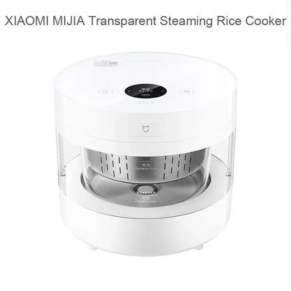 XIAOMI Transparent Steaming Rice Cooker 4L Electrical Pressure Cooker Household Multifunctional Kitchen Appliances NFC Support Techelectronicx