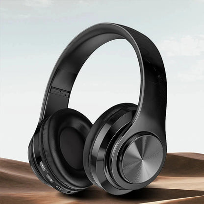 Wireless Bluetooth 5.0 Headphone With Microphone On-Ear Headset Stereo Sound Earphones Sports Gaming Foldable Headphones Game - TechElect