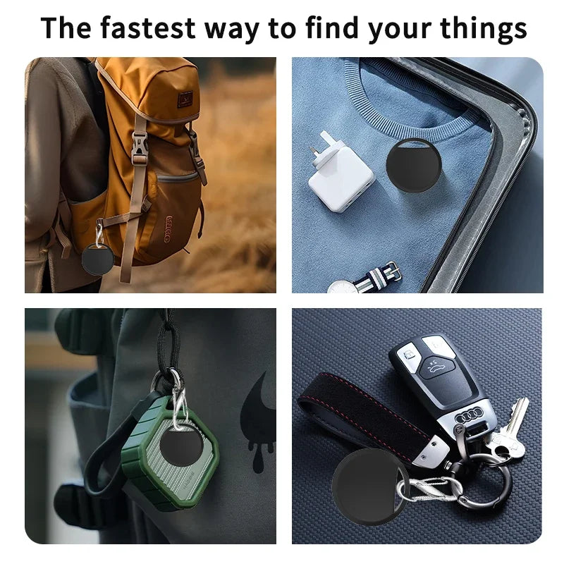 1/2 /4 pcs Anti-lose Tracker for Apple Airtag Replacemen via Find My Bluetooth GPS Tracker For Luggage IOS MFi Key Finder Techelectronicx