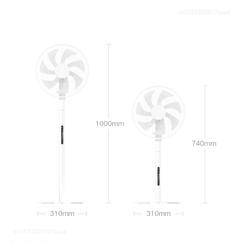 Xiaomi Mijia Mijia DC Inverter Floor Fan Pro BPLDS09DM  Smart  Wireless Standing Fan Air Circulator Low Noise with Mi Home APP Techelectronicx