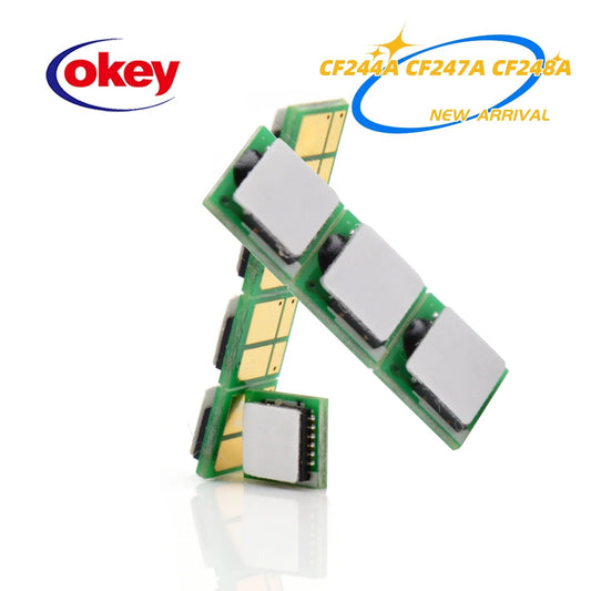 (Compatible cf248A 48a cf244A 44a toner chip) For HP LaserJet Pro M15a M15w MFP M28a M28w Laser Printer Cartridge Chip 1K Techelectronicx