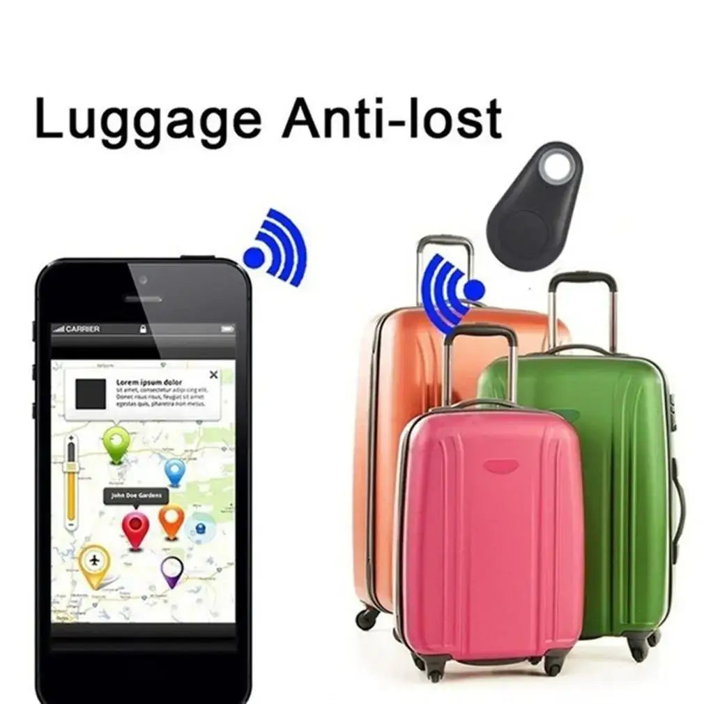 1-5pcs Wireless Mini GPS Tracker Anti-lost Alarm Key Child Bag Wallet Finder Bluetooth APP Locator Smart Tag For Ios and Android Techelectronicx