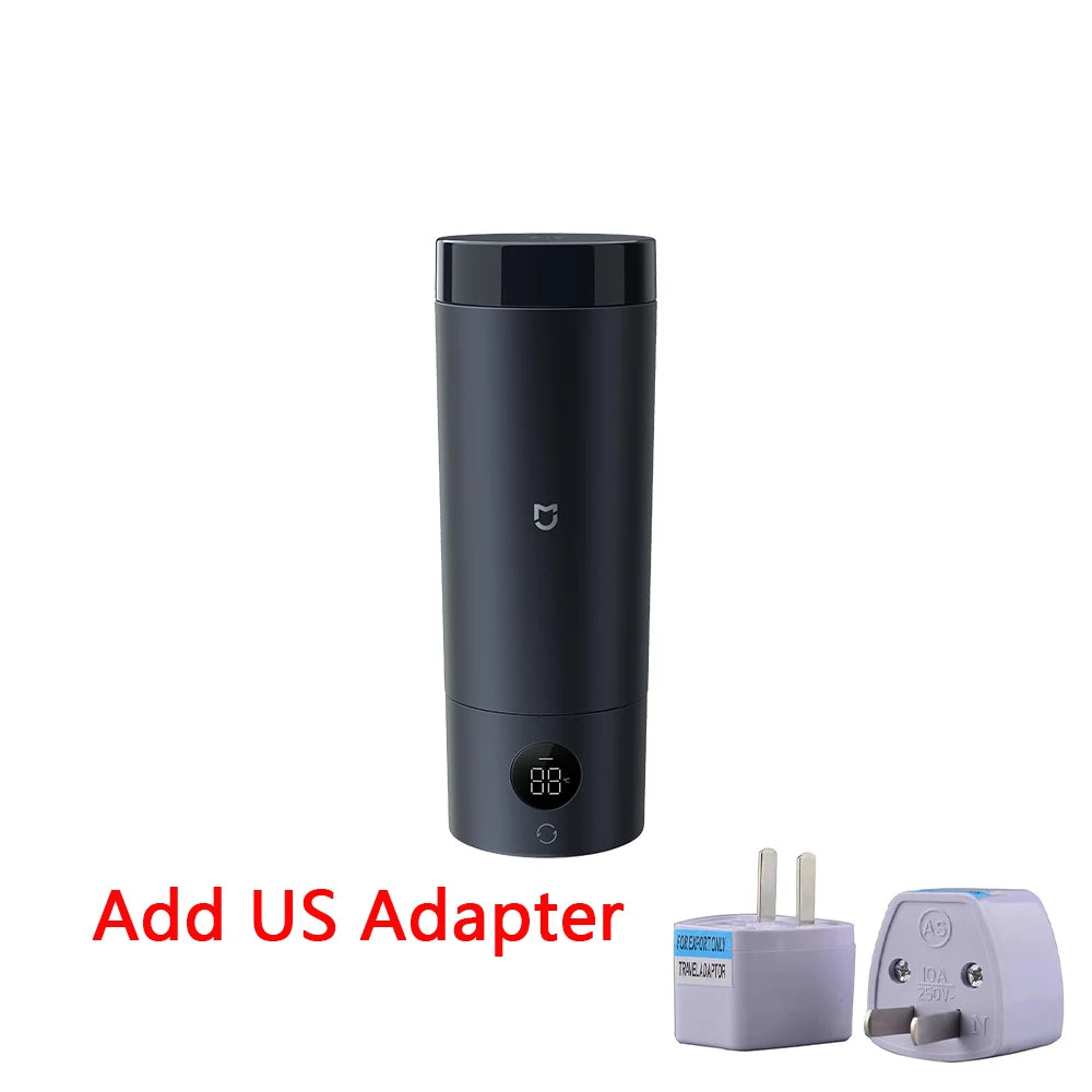 XIAOMI Mijia Portable Electric Kettle 2 Thermos Cup Fast Water Boiler 350ml Smart Temperature Insulated Kettle Travel 110V-240V TechElect