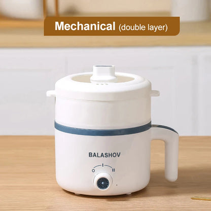 1.7L Electric Rice Cooker Single Double Layer 220V Multi Cooker Non-Stick Smart Mechanical MultiCooker Steamed Rice Pot For Home Techelectronicx