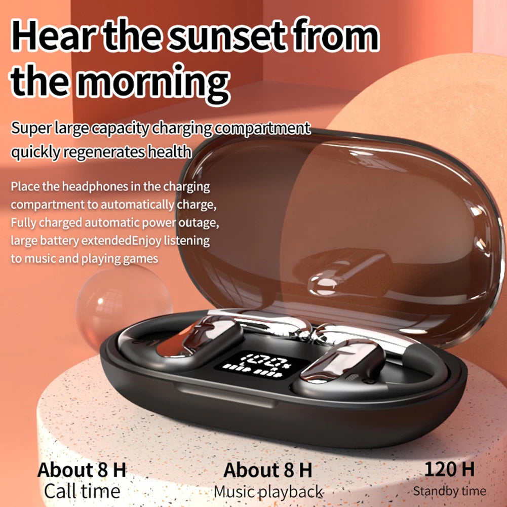 144 Languages AI Translator Earbuds Bluetooth-Compatible 5.3 Real-Time Translation Earphones Noise Cancelling Wireless Earphone TechElect
