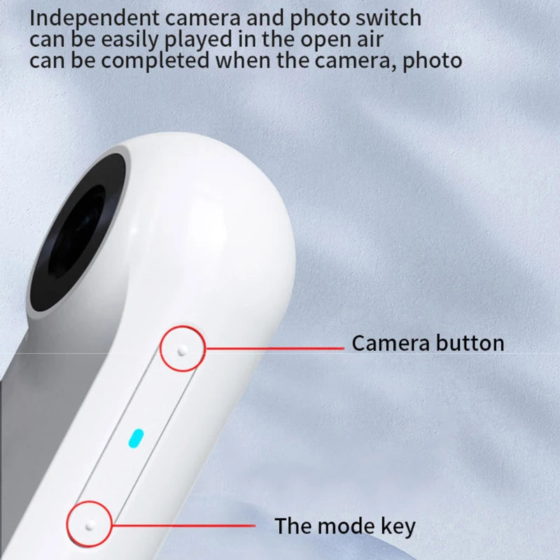 1080P Action Camera 1080P Portable Versatile Mount Anywhere for Travel Pets Ride Sport Vlog Mini Wireless Camera with Carry box Tech Electronics