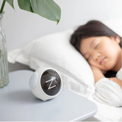 Xiaomi Cute Expression Alarm Clock Snooze Child Kids Digital Alarm Clocks Voice Control Intelligence LED Night Light for Bedroom Techelectronicx