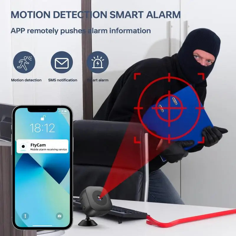 Xiaomi Mini Security Camera Pro 4K FullHD WiFi Surveillance With 2 Way Audio Motion Detection Infrared Night Vision Security Cam TechElect