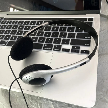 Headphones Personality Retro Headset Black Fashion Style Headset Over Ear Earbud 3.5mm Clear Headset Photo Props Personality - TechElect