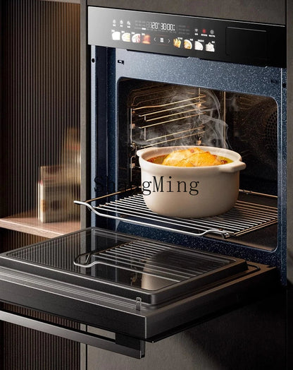 ZYY micro steaming and baking machine embedded electric steaming oven household microwave oven Techelectronicx